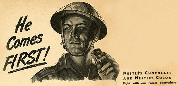Nestlé chocolate ad